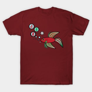 Christmas Betta Fish: JOY T-Shirt